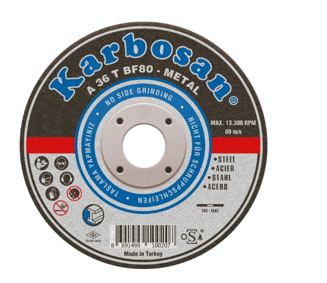 KARBOSAN 180 X 3 NK METAL KESİCİ