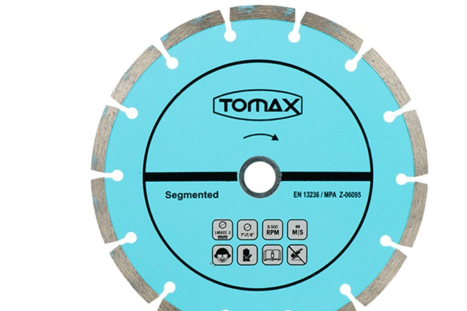 TOMAX SEGMENTLİ BETON KESİCİ 180 MM